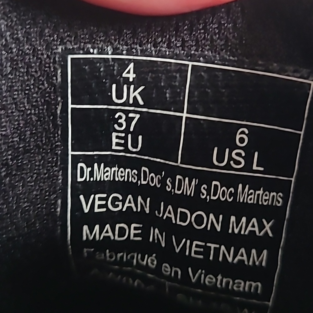 Dr. Martens Vegan Jadon Max Platform Boots - Picture 8 of 8